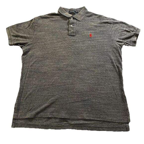 Polo Ralph Lauren Classic Fit Men’s Short Sleeve Pull Over Collared Shirt XL TG - Picture 1 of 8